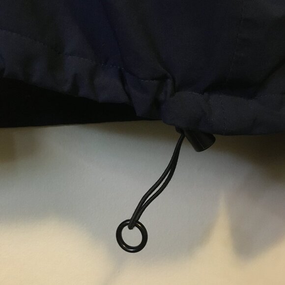 Vintage Canadian Banff Designs Gore-Tex Navy Classic Windbreaker Hooded Coat - Picture 6 of 16